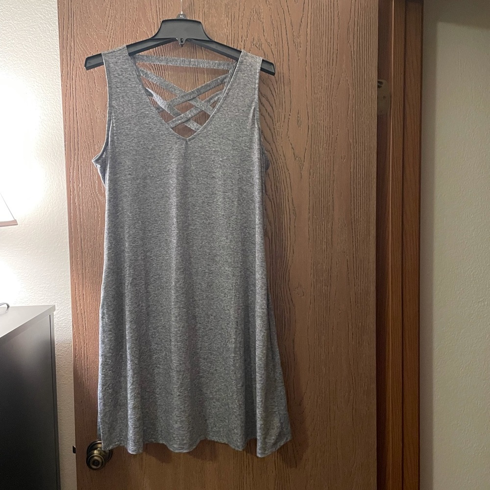Brand new grey dress.  NWOT. Size XL